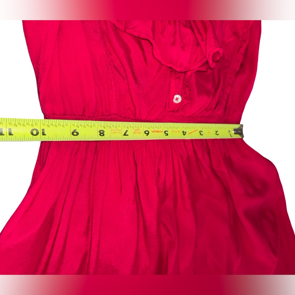 Hollister Pink Ruffle Cami Dress Size Small - Picture 8 of 8